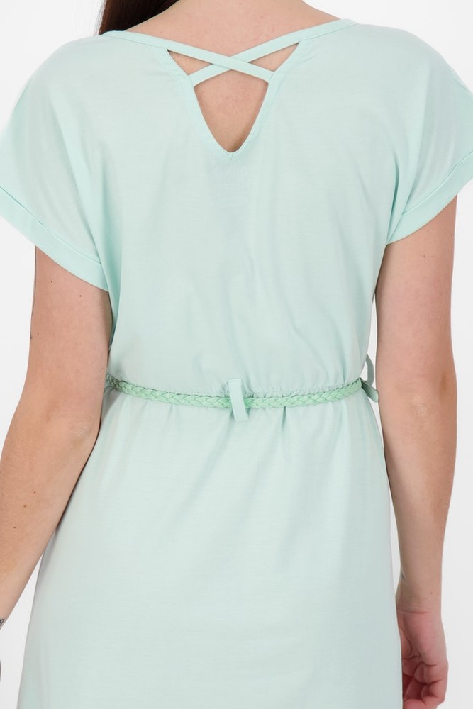 AlifeKickinDamenSommerkleidNoraAKDressAqua-S