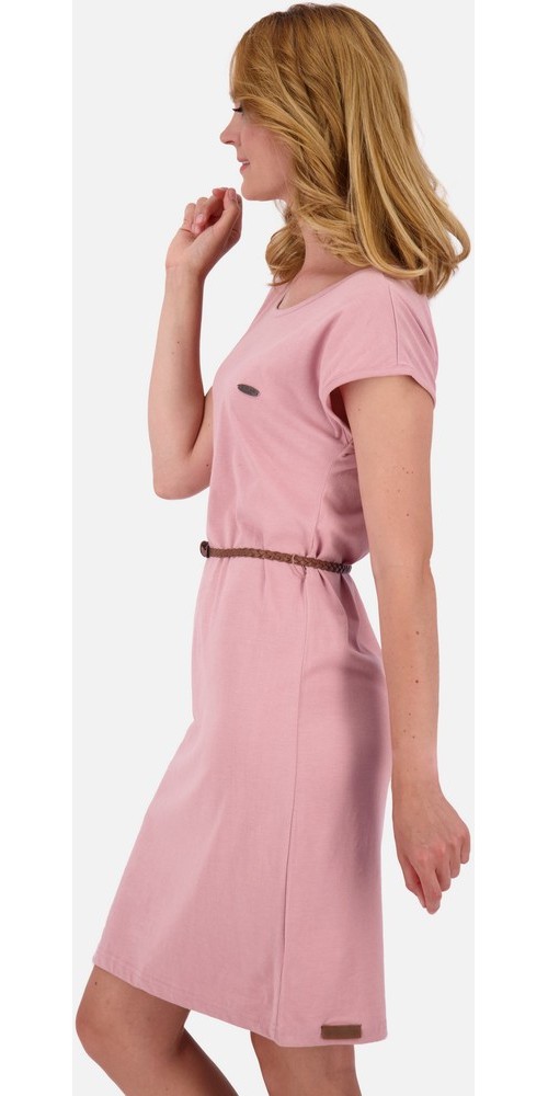 AlifeKickinDamenKleidFreizeitknielangElliAKA62082-2301MauveMelange-XS