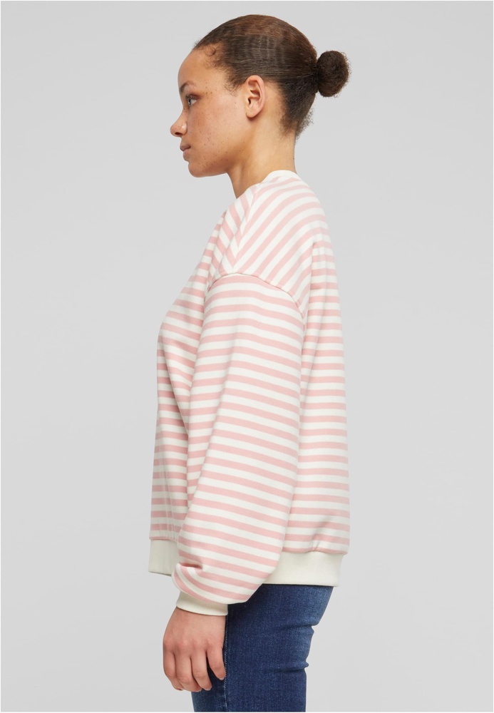 UrbanClassicsDamenLadiesOversizedStripedCrewneckTB6135