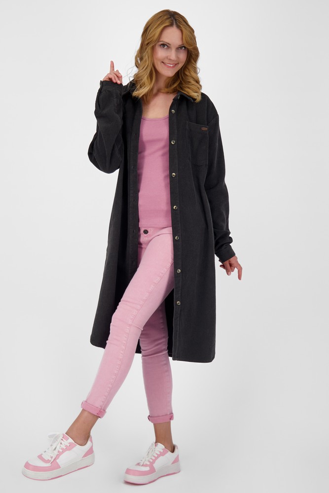 AlifeKickinDamenLangarmbluseLibertaAKKBlouseMoonless-2XL