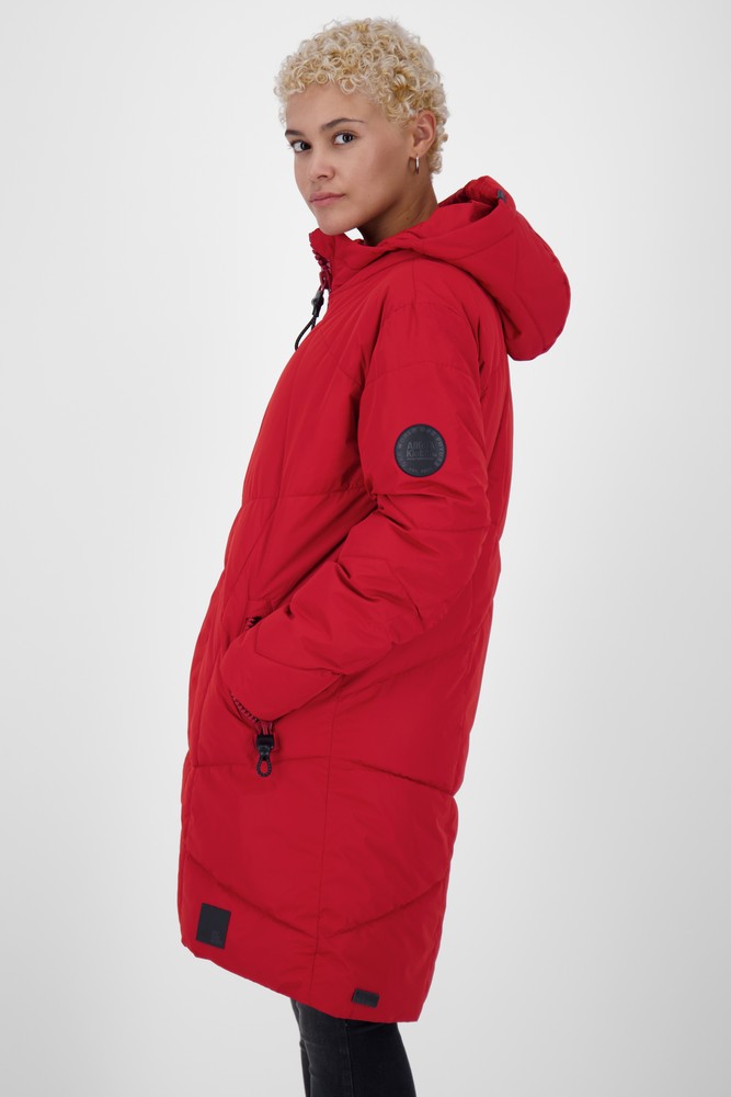 AlifeKickinDamenWintermantelKasiaAKACoatCranberry