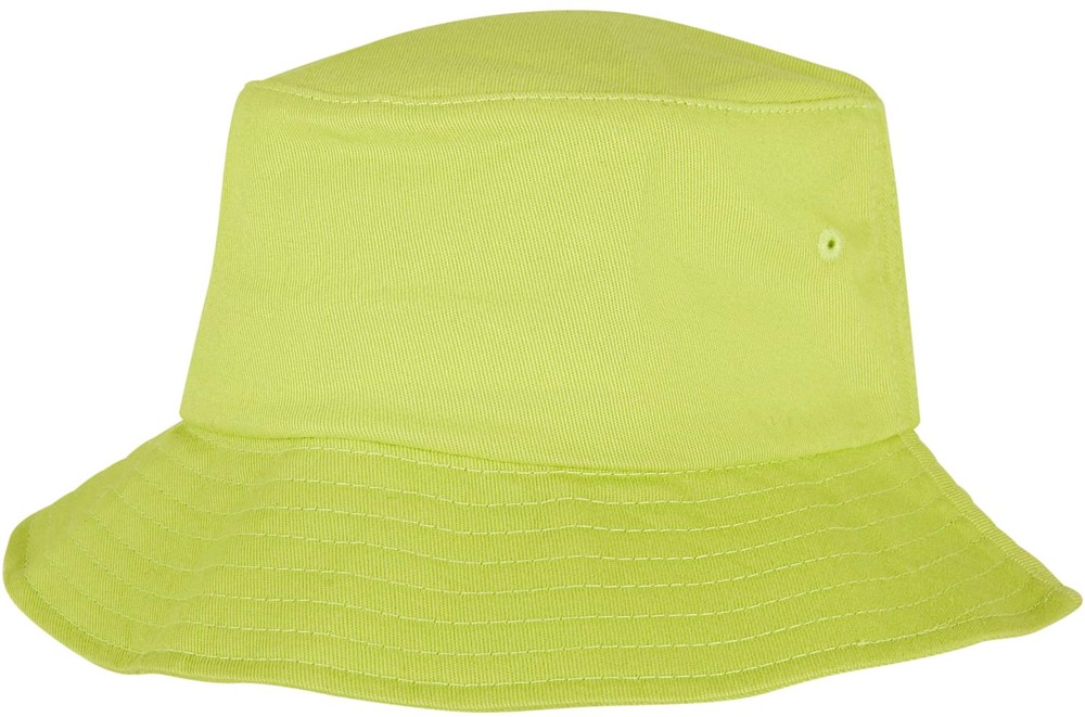 FlexfitHutCottonTwillBucketHatGreenglow
