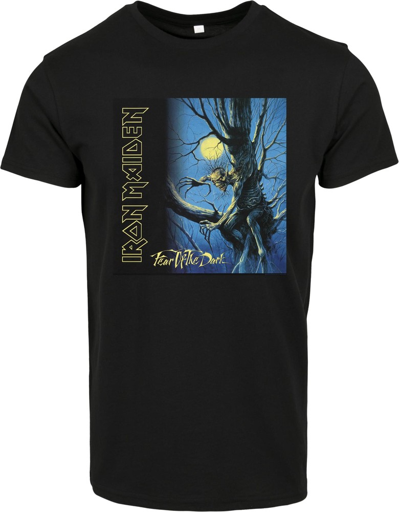 MerchcodeIronMaidenFearOfTheDarkAlbumCoverTeeBlack