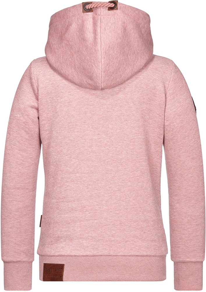 NaketanoDamenHoodieDarth1801-0203SchmutzmuschiPinkMelange-XS