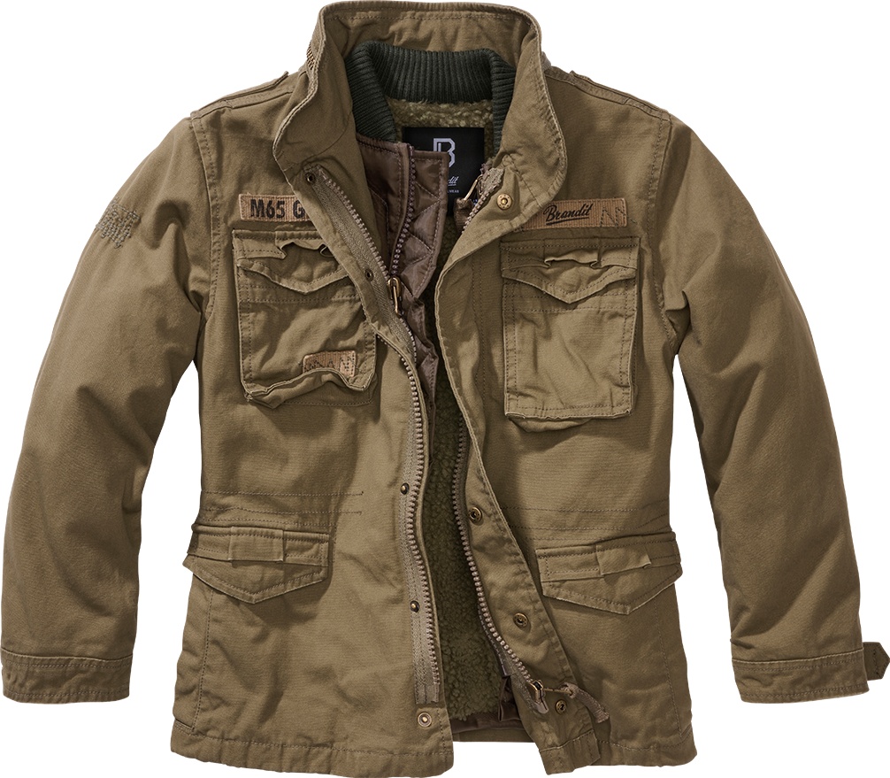 BranditKinderJackeKidsM65GiantJacketOlive