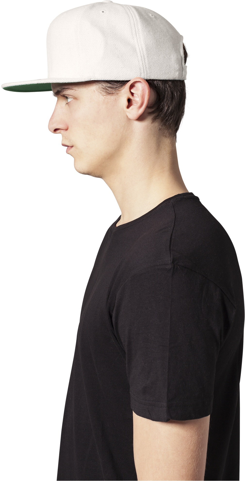 FlexfitCapMeltonWoolSnapbackWhite