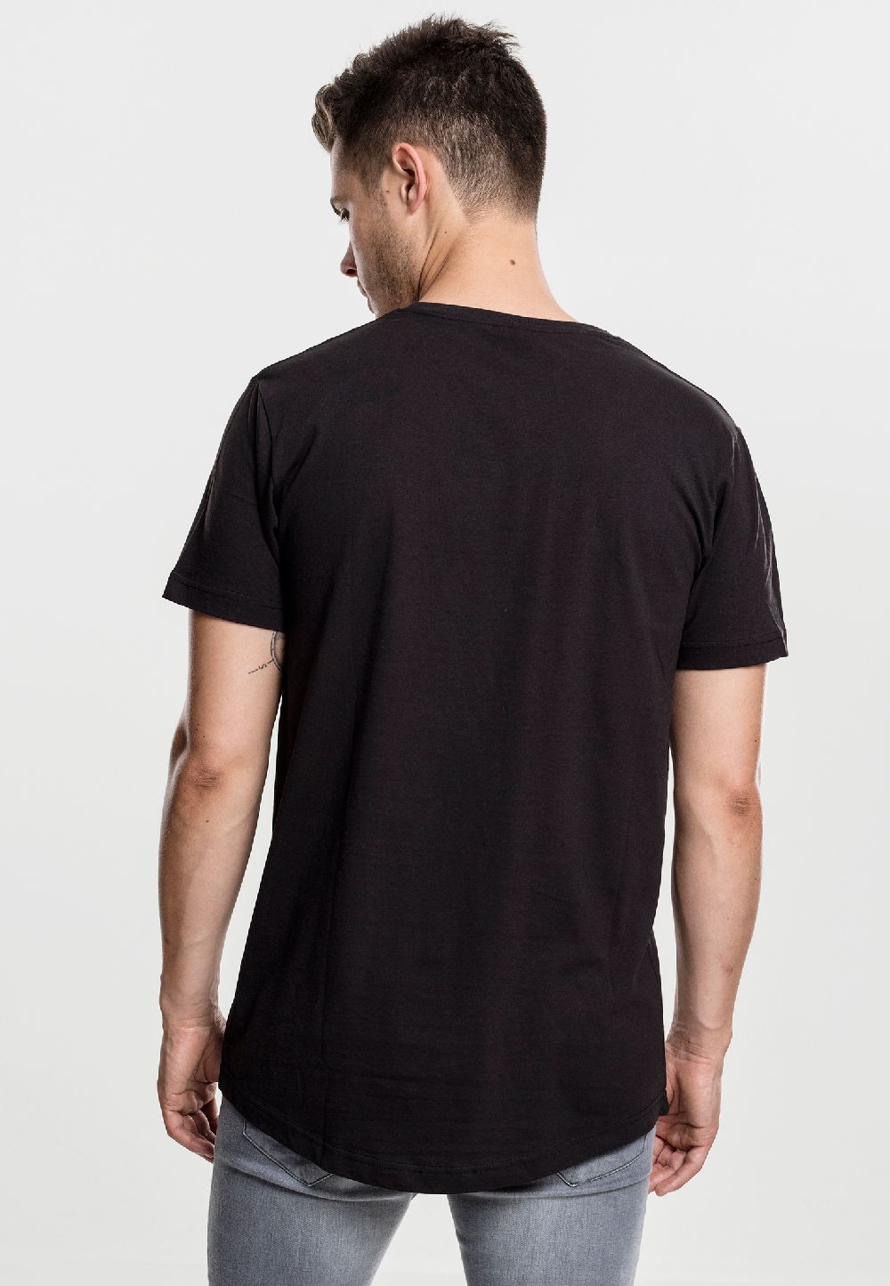 UrbanClassicsT-ShirtShapedLongTeeBlack-2XL