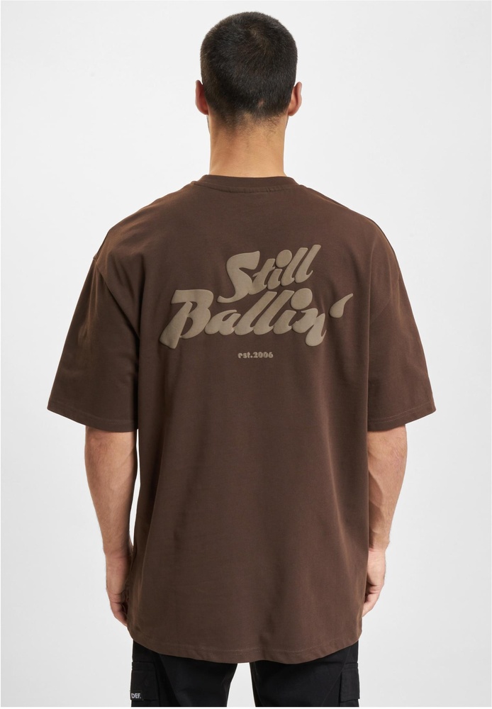 DEFBallinT-ShirtDFTS232ChoclateBrown-L