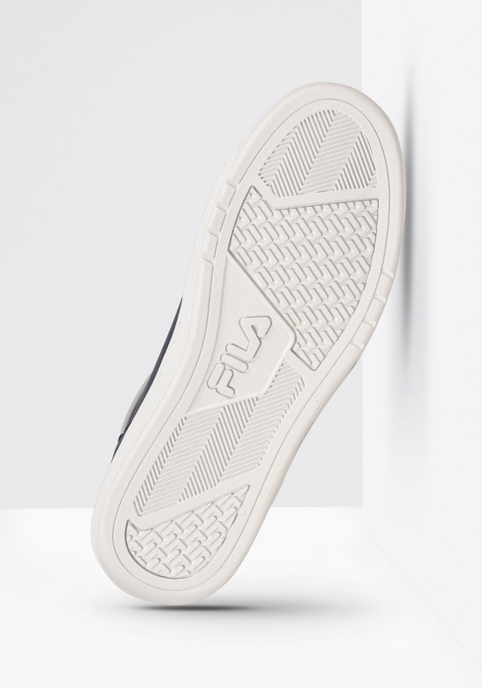 FilaTeensUnisexTennisSneakerCCourtTeensMedievalBlue-GrayViolet-36