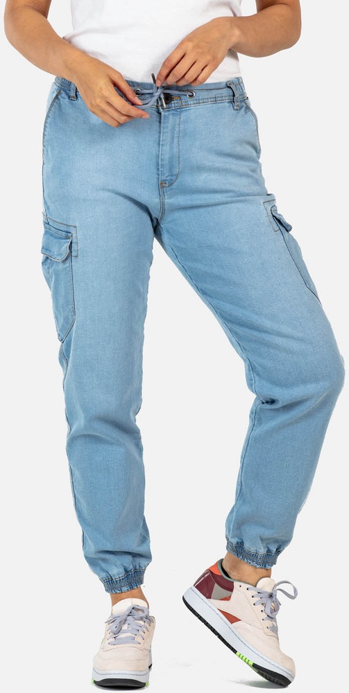 ReellDamenCargohoseReflexWomenLwCargo2111-005-01-008LightBlueDenim-XS