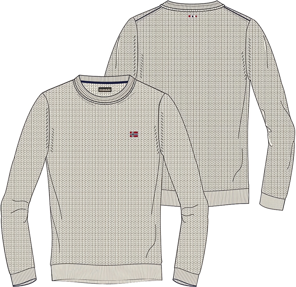 NapapijriPulloverDamavandC4NP0A4GJUBeigeDimity-XS