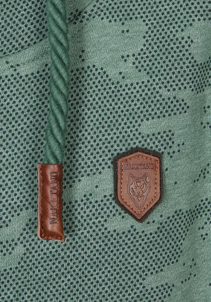 NaketanoHoodieSupapimmel1800-0203PineGreenMelangeCamouflage-S