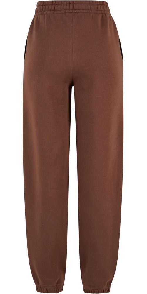 UrbanClassicsDamenLadiesFluffySweatpantsTB7107Chocolatebrown-3XL