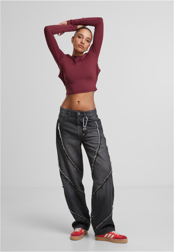 UrbanClassicsDamenLadiesSlimFitLongsleeveTB7721