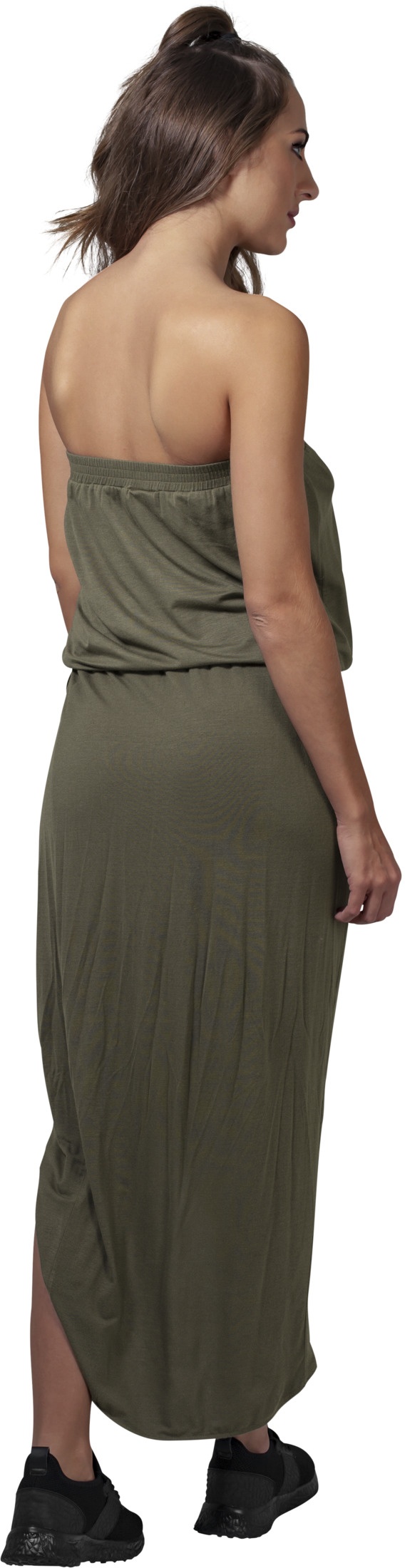 UrbanClassicsKleidLadiesViscoseBandeauDressBlack-3XL