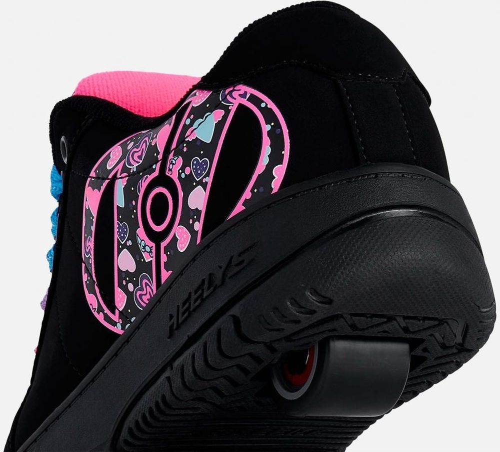 HeelysKinderSneakerKolectPrintsHE01889001HE129BlackNPinkMulti-31