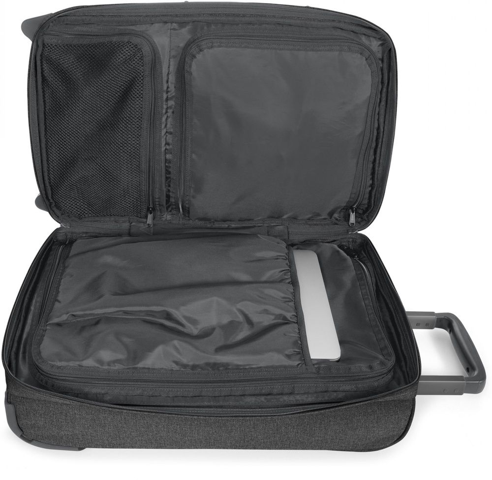 EastpakReisetaschemitRollenDoubleTranverzSBlackDenim-40Liter