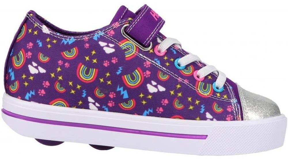 HeelysKinderSneakerSnazzyX2HE100967HE174PurpleMultiRainbow-31