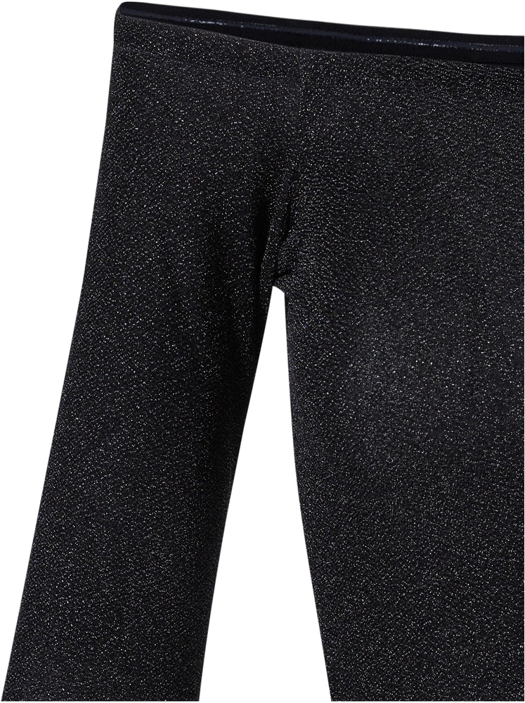 UrbanClassicsDamenLadiesOffShoulderGlitterLongsleeveTB6125Black-3XL