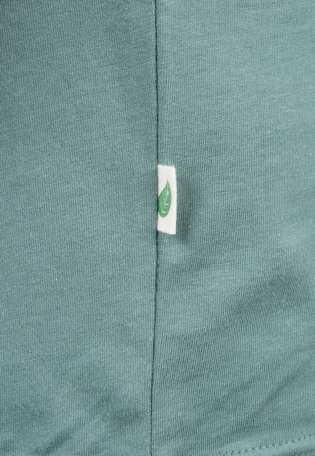 UrbanClassicsDamenKleidLadiesOrganicCottonCutOnSleeveTeeDressPaleleaf-3XL