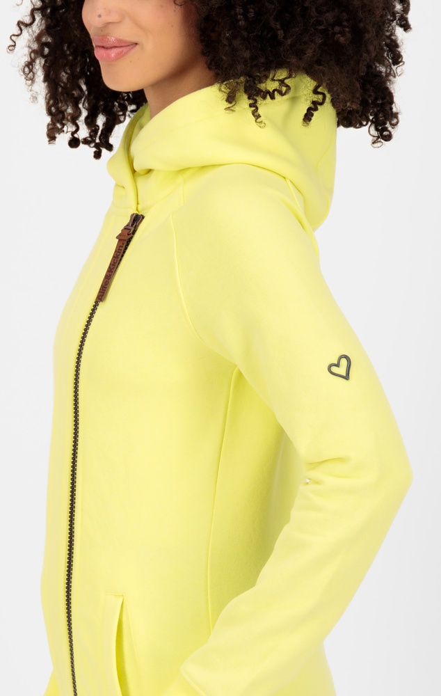 AlifeKickinDamenSweatjackeBibianeAKASweatJacket33102-9999Lemonade-L