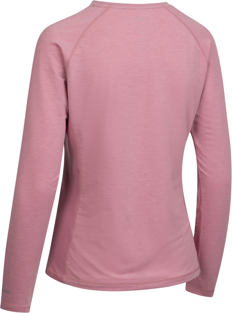 DLXDamenLongsleeveKatherineTopPinkHazeMarl-XXS
