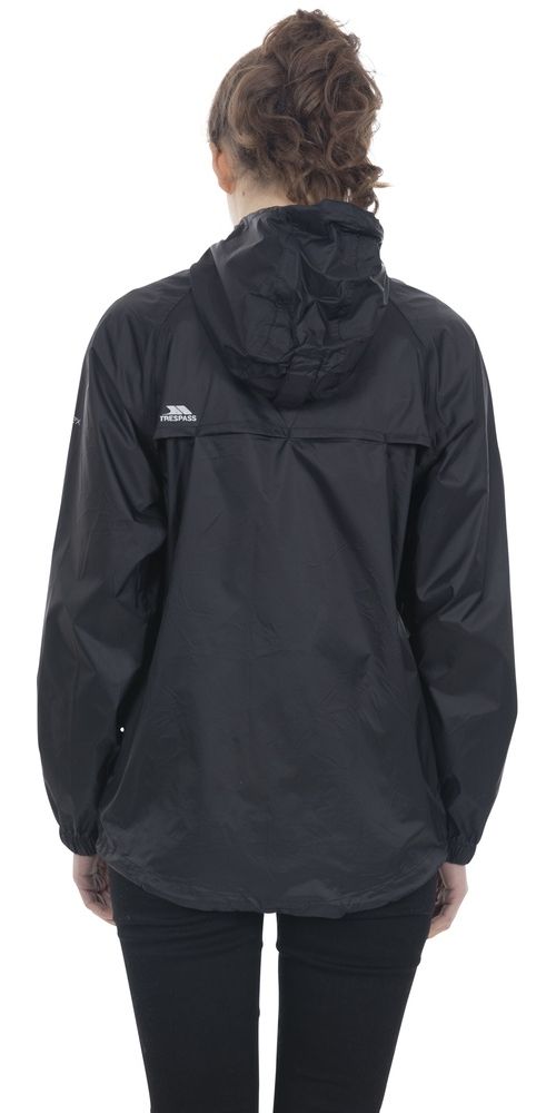 TrespassRegenjackeQikpacJacket-UnisexPackawayJacketTp75Black-L