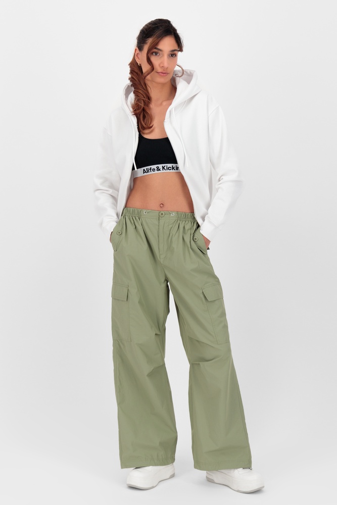 AlifeKickinDamenSweatjackeRanaAKASweatJacket32310-9999BrilliantWhite-L