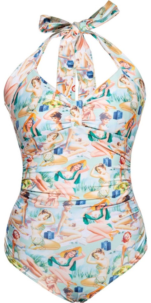 QueenKerosinBadeanzugQKU211002Mint