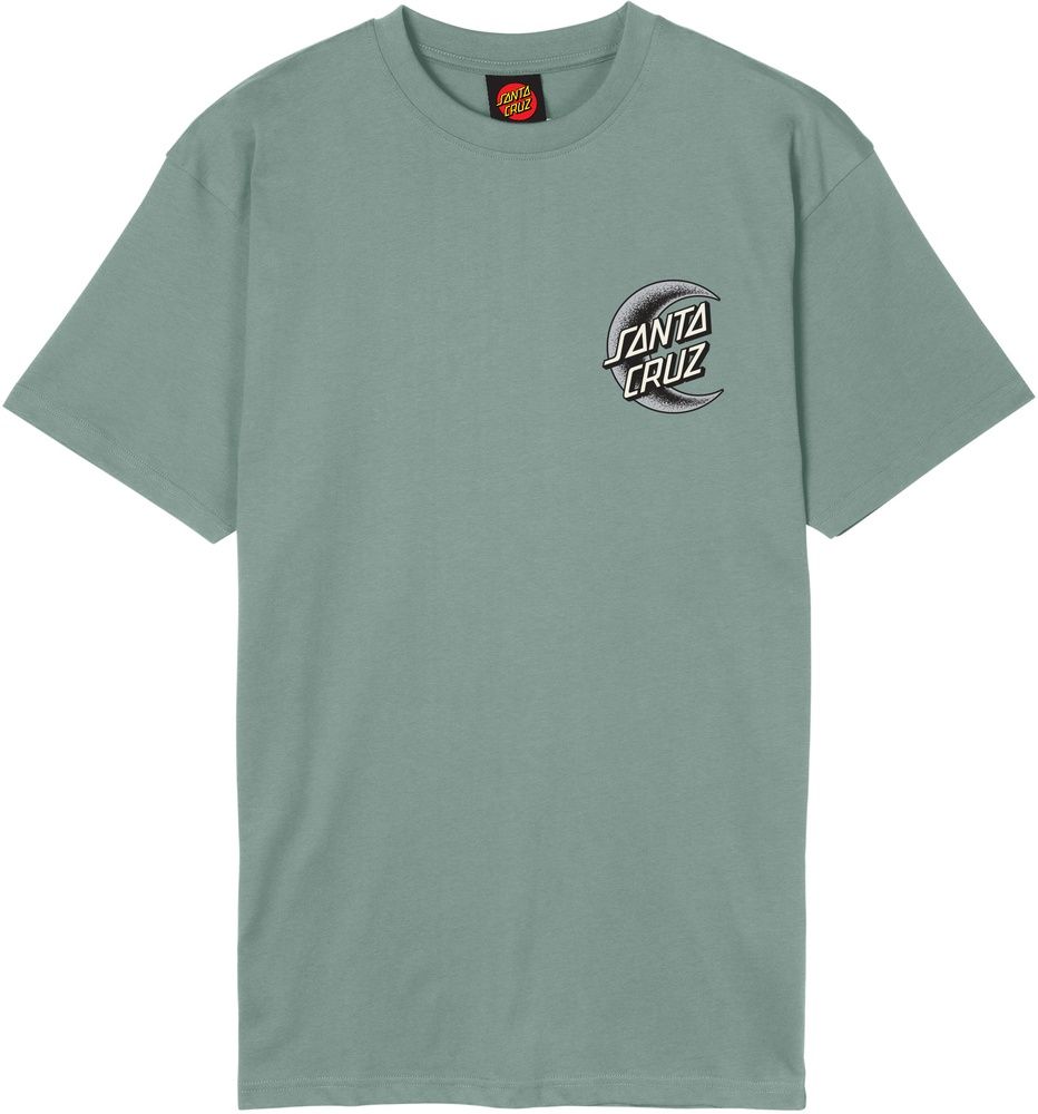 SantaCruzCrescentMoonChestT-ShirtSCM-T3259MoonRock-L