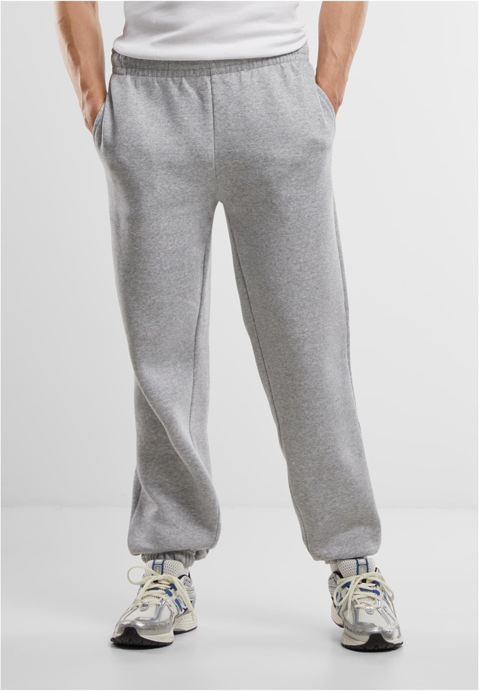 UrbanClassicsBasicEssentialSweatpantsTB7282Heathergrey-3XL