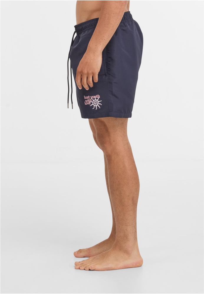 LostYouthBadeshortsSwimShortsWithLoveLY467Navy-3XL