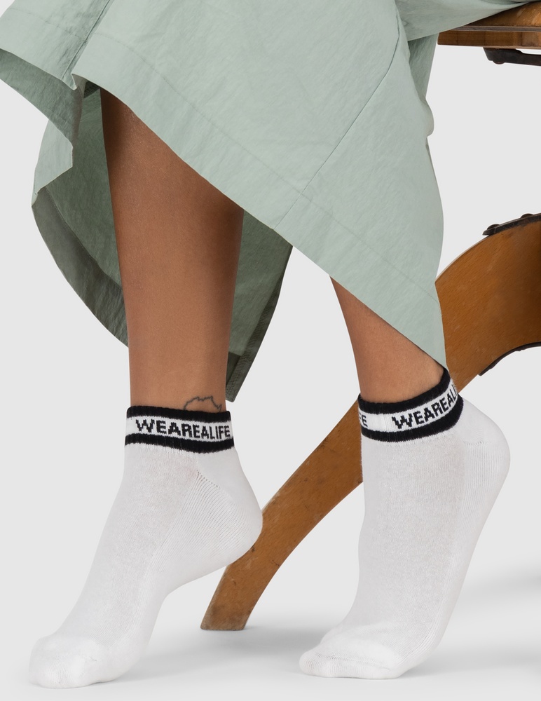 AlifeKickinDamenSockenBayaAKSneakerSocks6erPack44014-9999BrilliantWhite-35-38