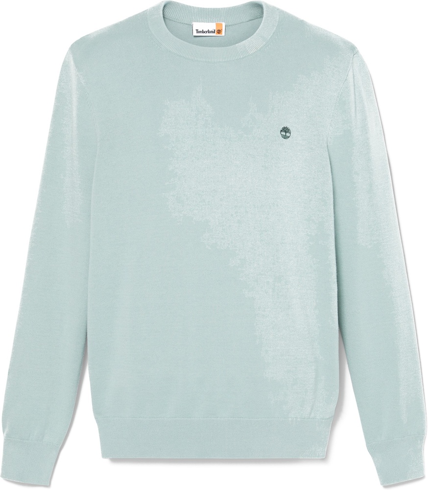 TimberlandPulloverSweatshirtJohnsRiverCottonCrewNeckSweaterTB0A2BSCSilverBlue-S