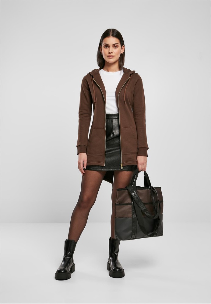 UrbanClassicsDamenJackeLadiesSweatParkaBrown-3XL