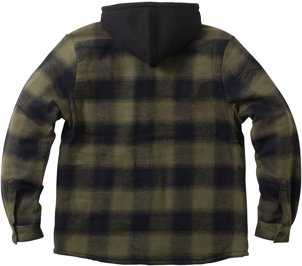 WCCWestCoastChoppersHerrenJackeHellBentFlannelJacketWCCJS167GN