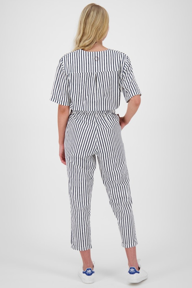 AlifeKickinDamenOverallJellaAKJumpsuitWhite