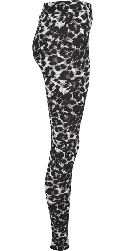 UrbanClassicsDamenLadiesSoftAopLeggingsBlackleo-3XL