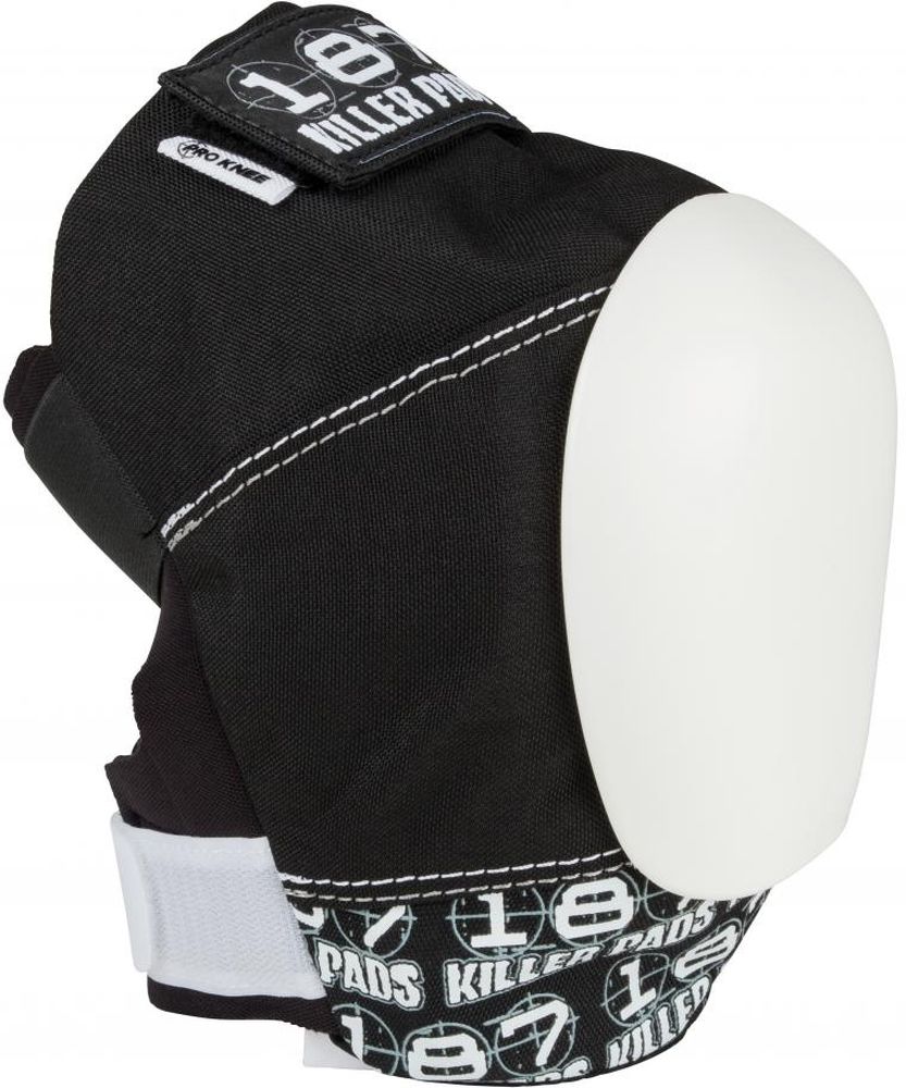 187SportprotektorenProKnee1890BlackWhite-XS