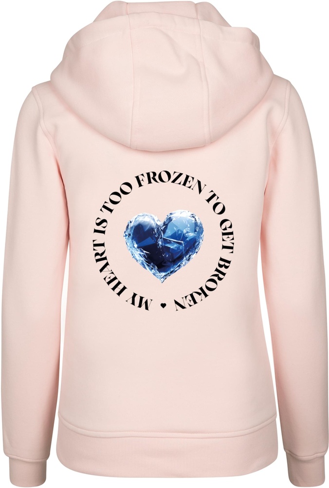 MisterTeeDamenTooFrozenHoodyMST056Pink-3XL