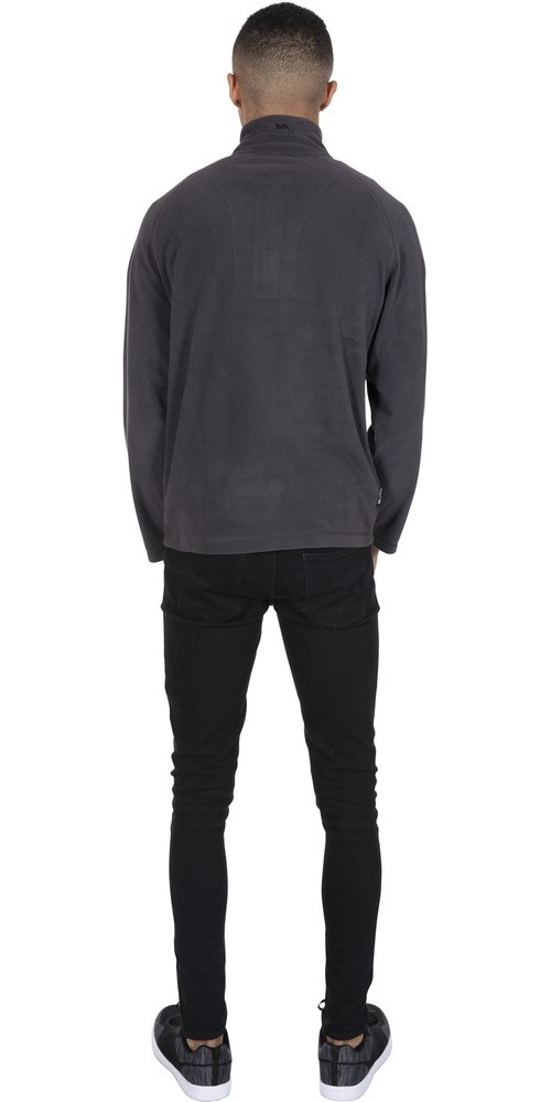 TrespassFleecejackeFleecepulloverBlackford-MaleMicrofleeceAt100DarkGrey-L