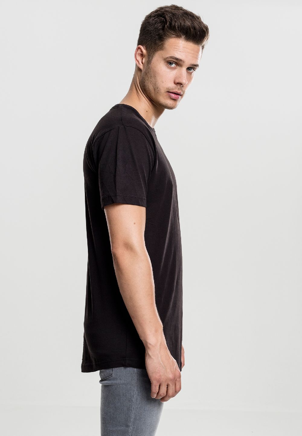 UrbanClassicsT-ShirtShapedLongTeeBlack-2XL