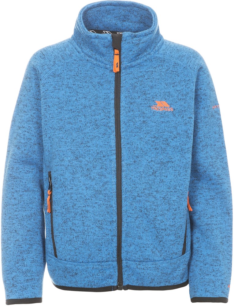 TrespassKinderFleecejackeFleecepulloverMario-MaleFleeceAt300BlueMarl
