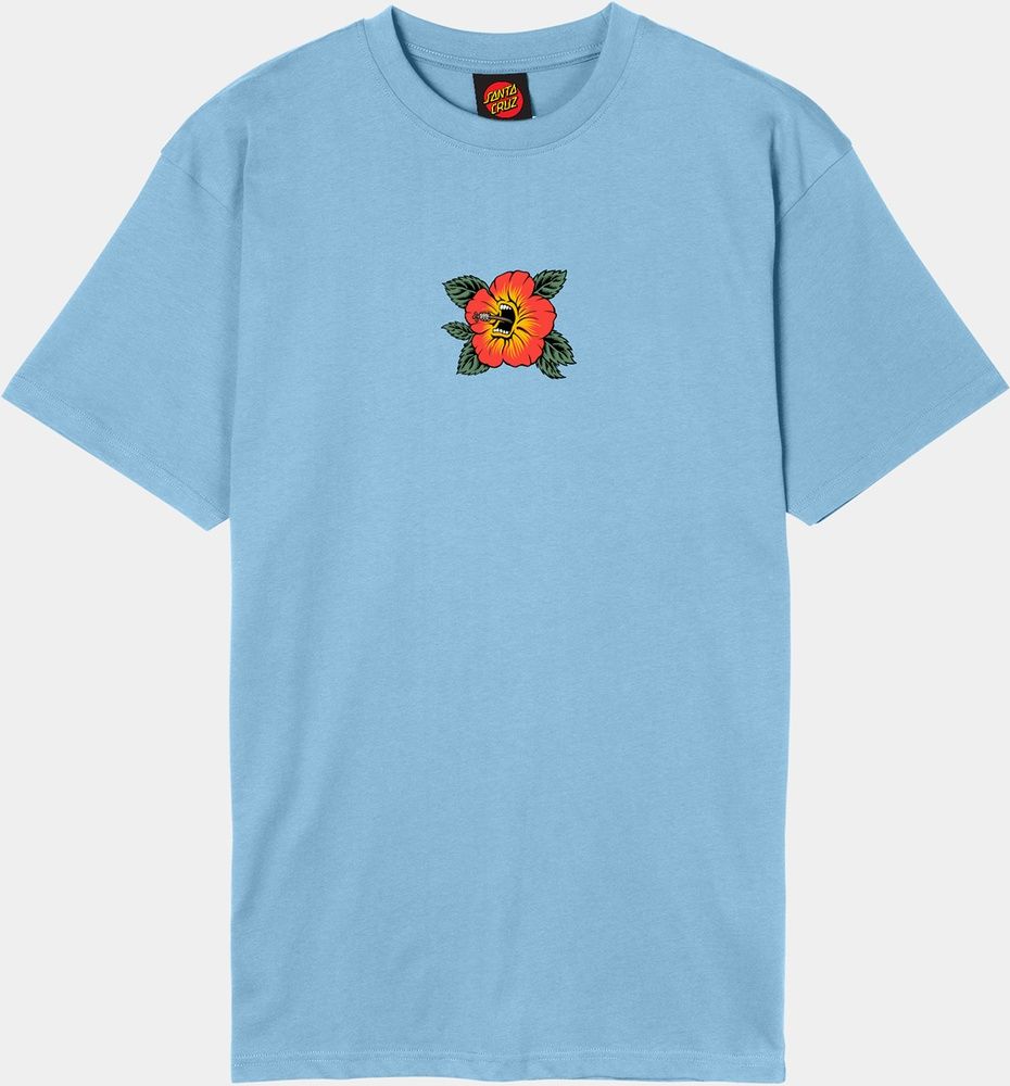 SantaCruzScreamingHibiscusFrontT-ShirtSCM-T3385