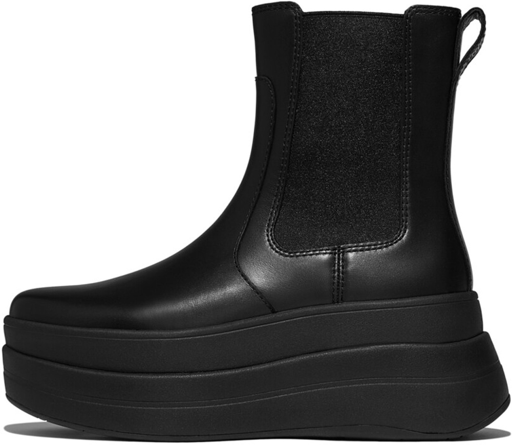 FitFlopDamenStiefelF-ModeStackLeatherChelseaBootsE2J