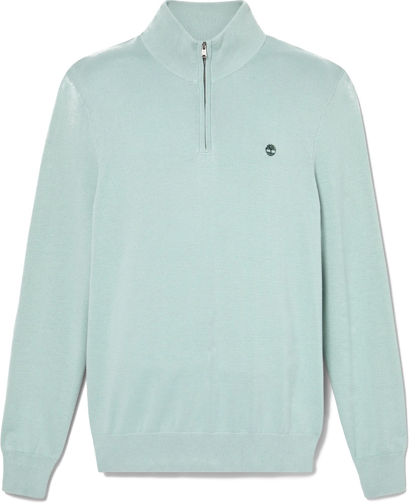 TimberlandPulloverSweatshirtJohnsRiverCottonQuarter-ZipSweaterTB0A2BSWSilverBlue-3XL