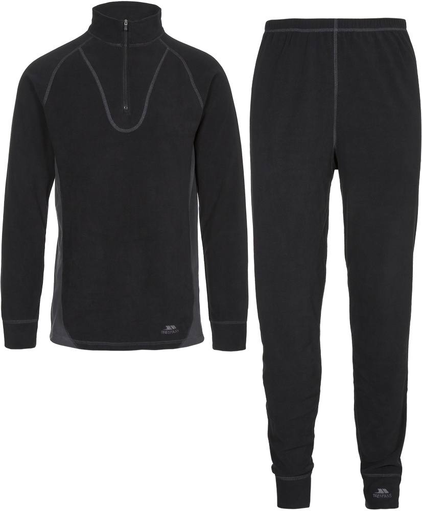 TrespassFunktionsunterwscheThrillerBMFleeceBaseLayerBlackX-XXS
