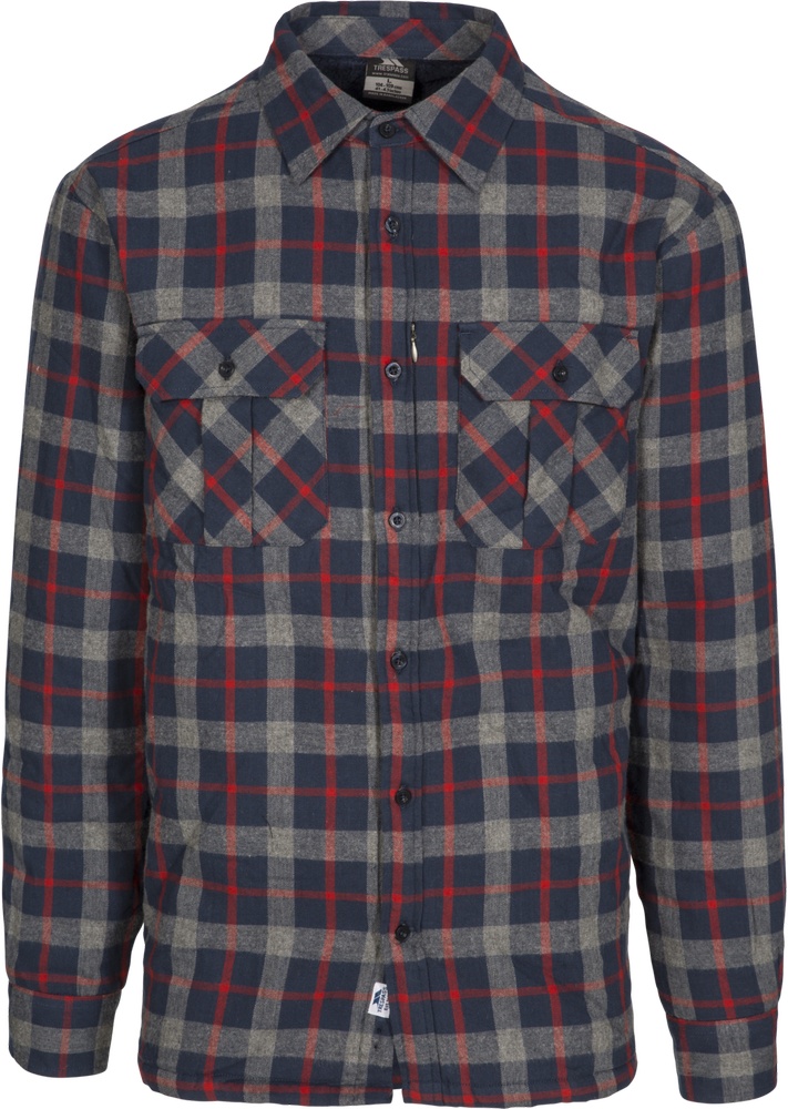 TrespassHemdRapeseedMensCheckShirt