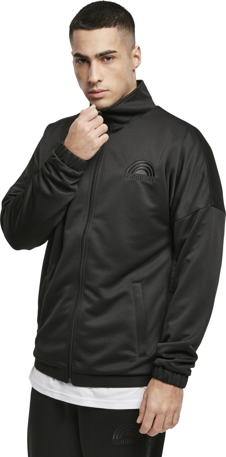 SouthpoleJackeTricotJacketWithTapeBlack