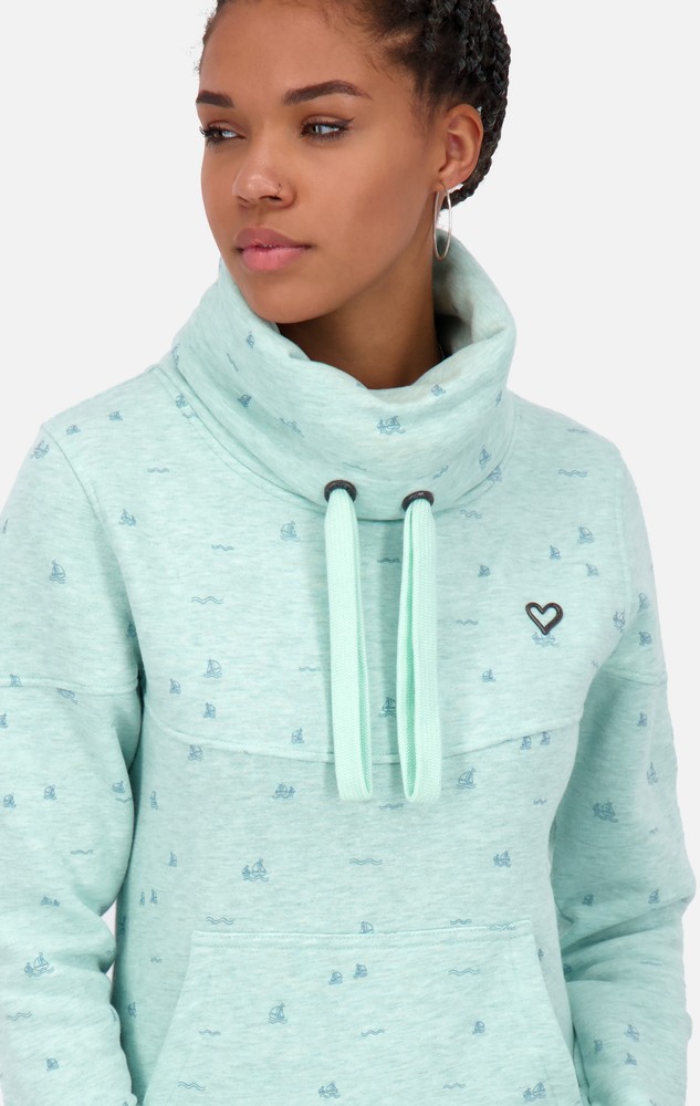 AlifeKickinDamenSweatshirtKragenSunshineAKB32022-2302